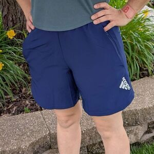 Adidas Aeroready 7in Blue Shorts NWT Sz XXL